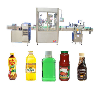 الصين تعمل بالهواء المضغوط عصير ملء آلة / 304SS شراب المشروبات ملء آلة المزود