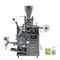 PLC نظام التحكم كيس شاي آلة التعبئة مع 304 الفولاذ المقاوم للصدأ الجسم المزود